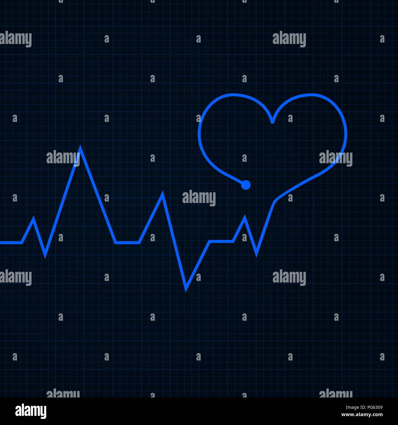 Heartbeat graph hires stock photography and images Alamy