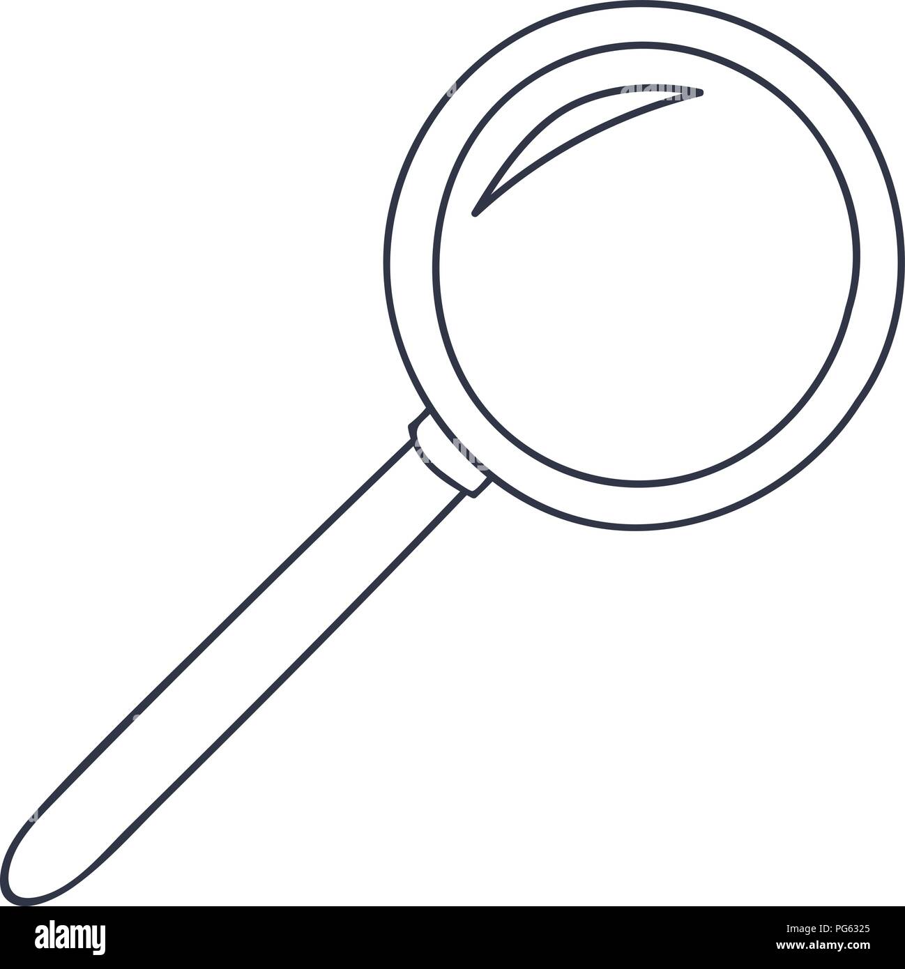 Aggregate 80+ magnifying glass drawing super hot xkldase.edu.vn