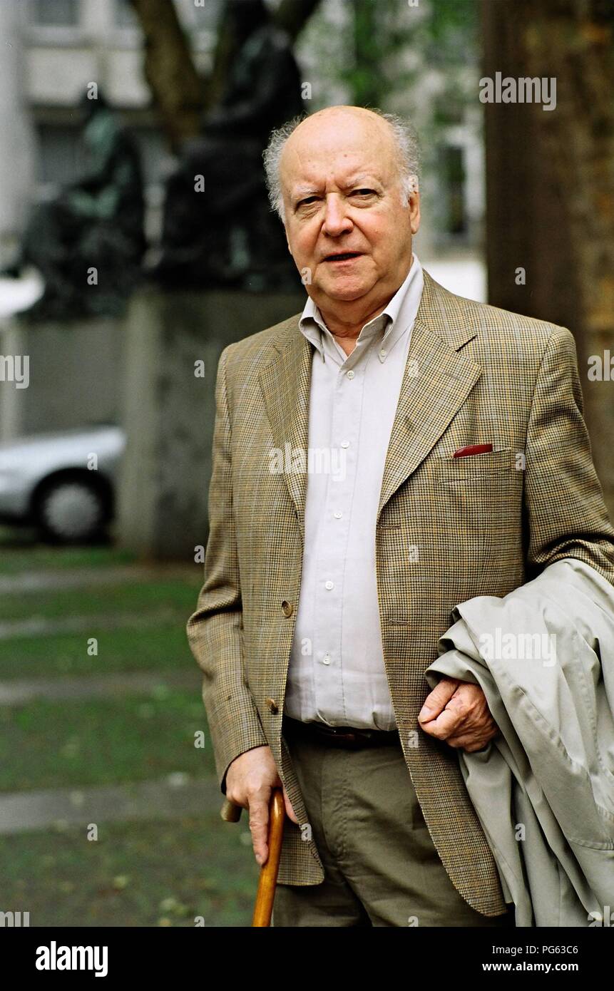 Jorge Edwards, Chilean writer. Stock Photo