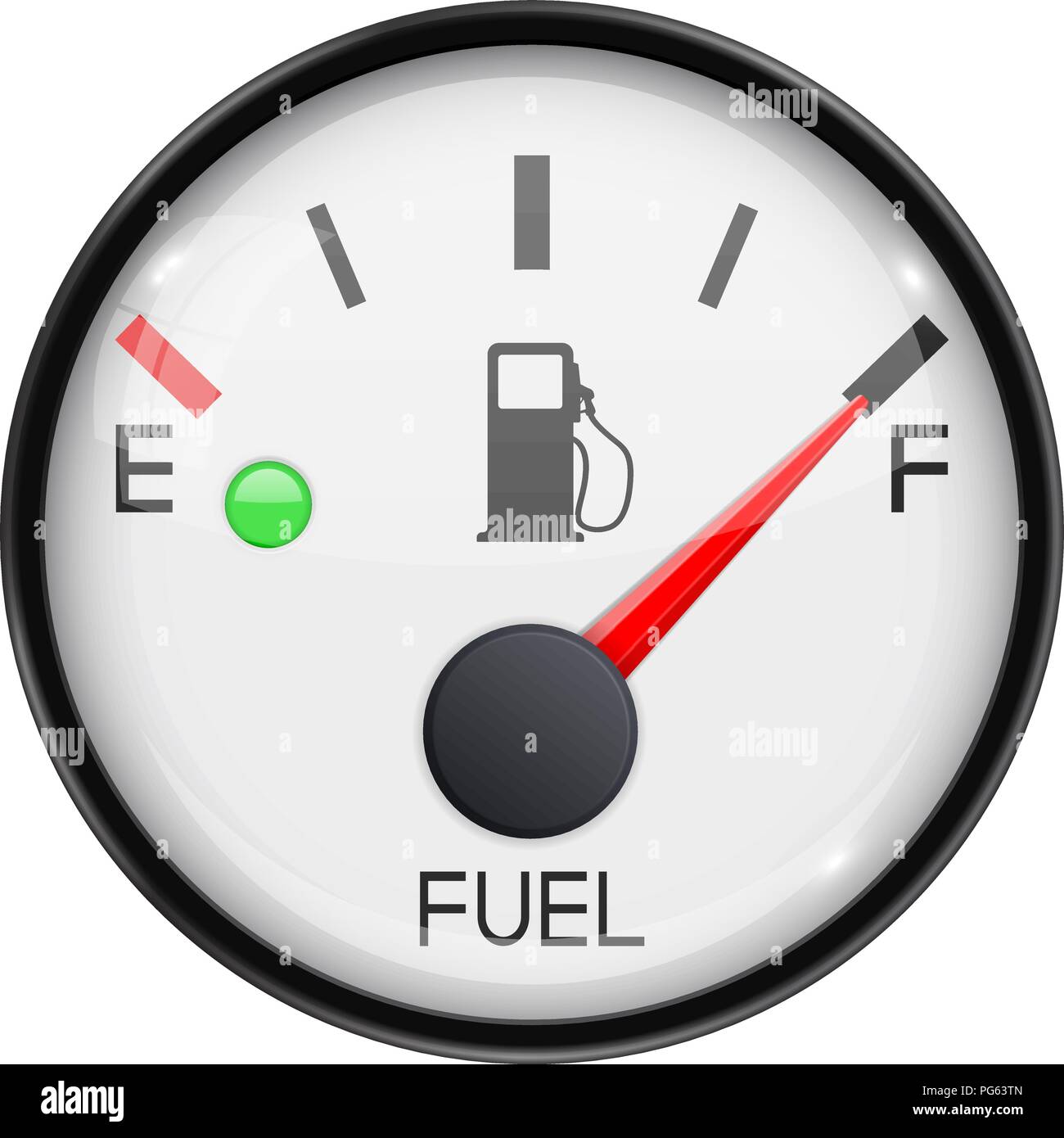 Fuel gauge and full hi-res stock photography and images - Alamy