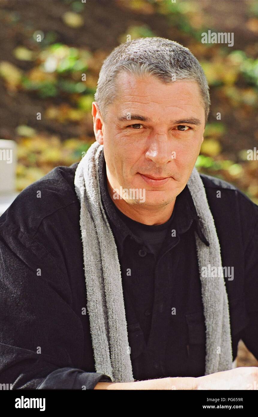 Andrzej Stasiuk (born 1960), Polish writer. Stock Photo