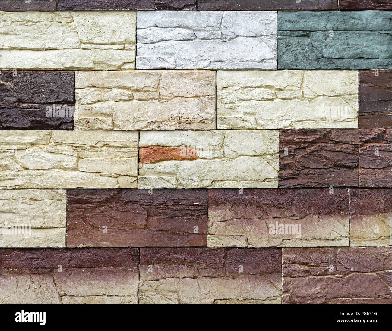 Wall tiles variety color samples Stock Photo Alamy