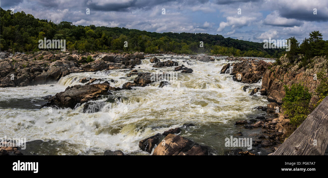 Great Falls (MD) on the Potomac River Stock Photo Alamy