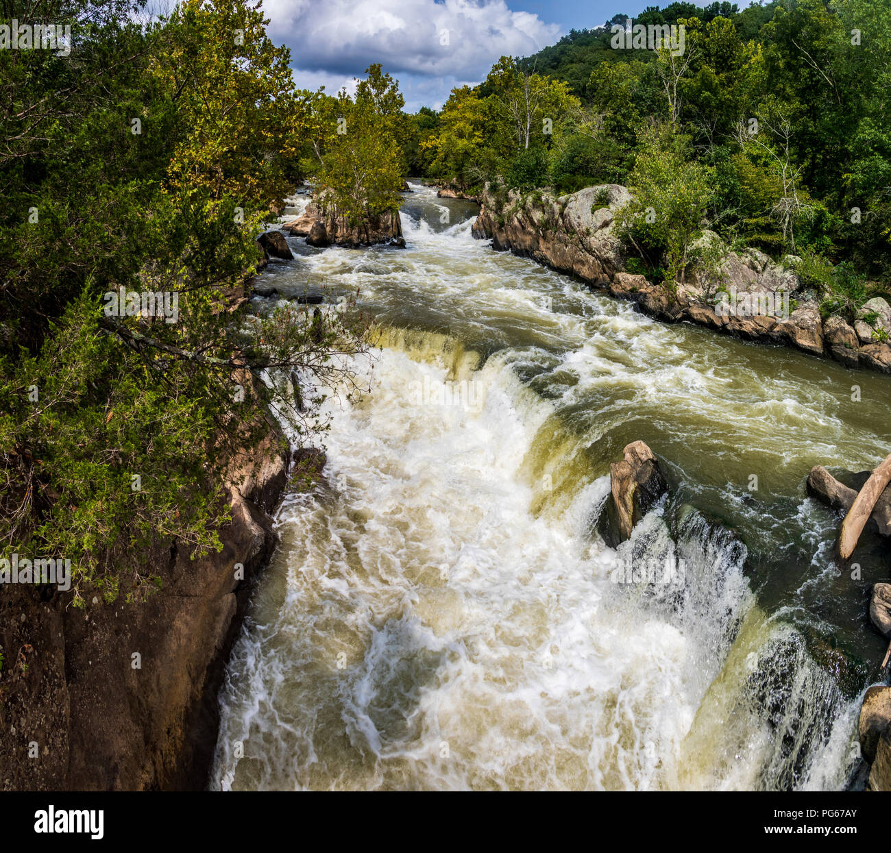 Great Falls (MD) on the Potomac River Stock Photo Alamy