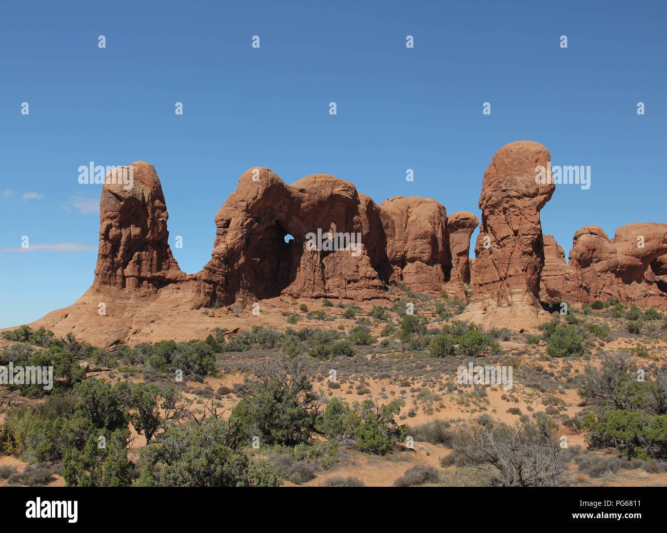 Scenic View Moab Utah Southwest Outdoor Daytime Landscape Natural