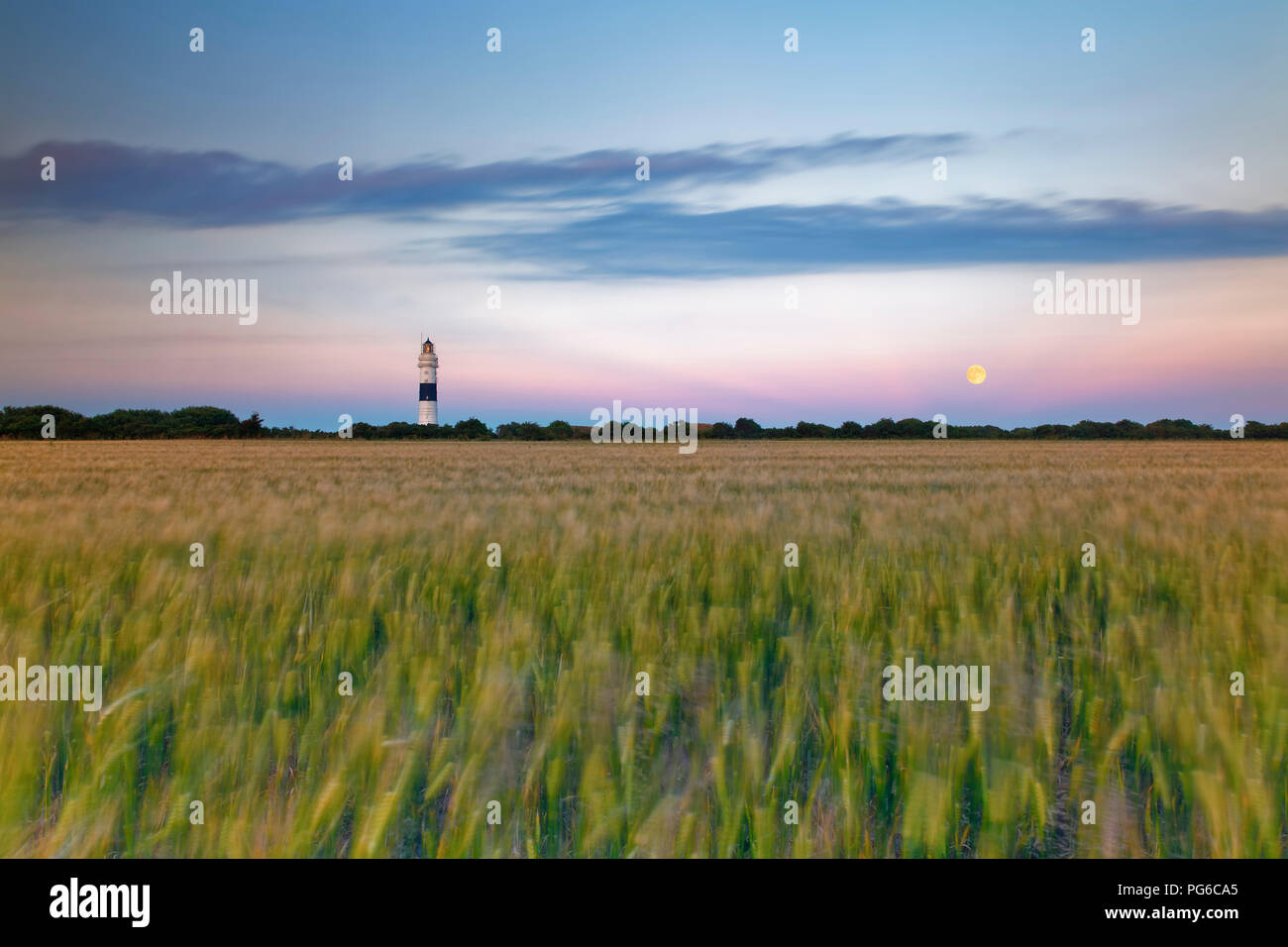 Germany, North Frisia, Sylt, Kampen lighthouse Stock Photo