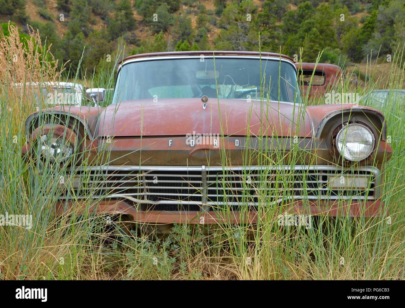Vintage cars, Arizona, USA Stock Photo Alamy