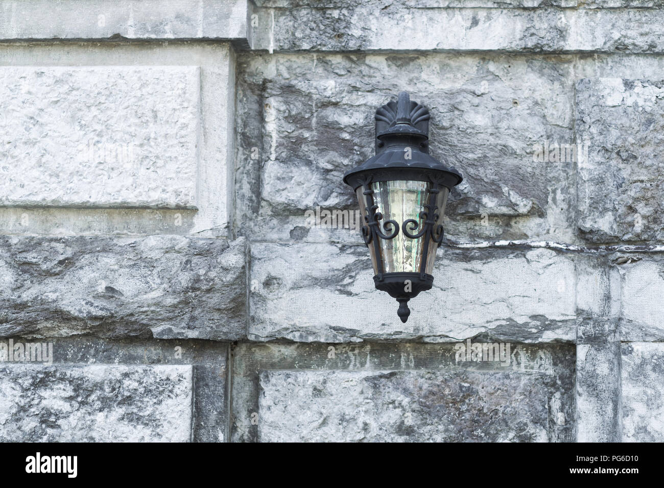 Black Iron Lamp High Resolution Stock Photography and Images - Alamy