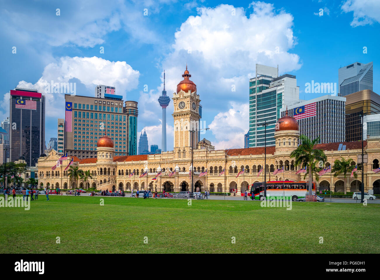 Bangunan Sultan Abdul Samad High Resolution Stock Photography and 