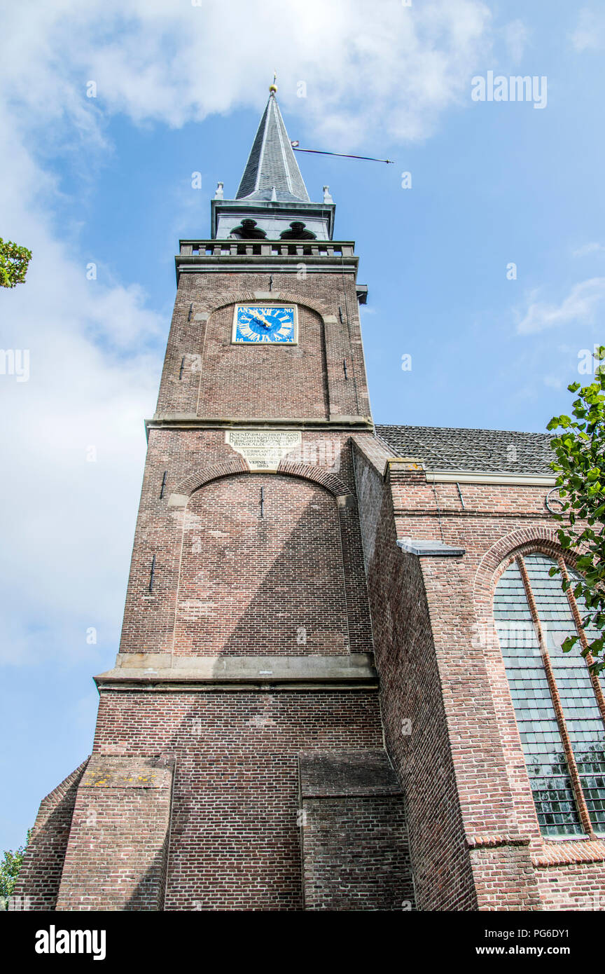 Outside The Broek In Waterland Church At Broek In Waterland At The Netherlands 2018 Stock Photo