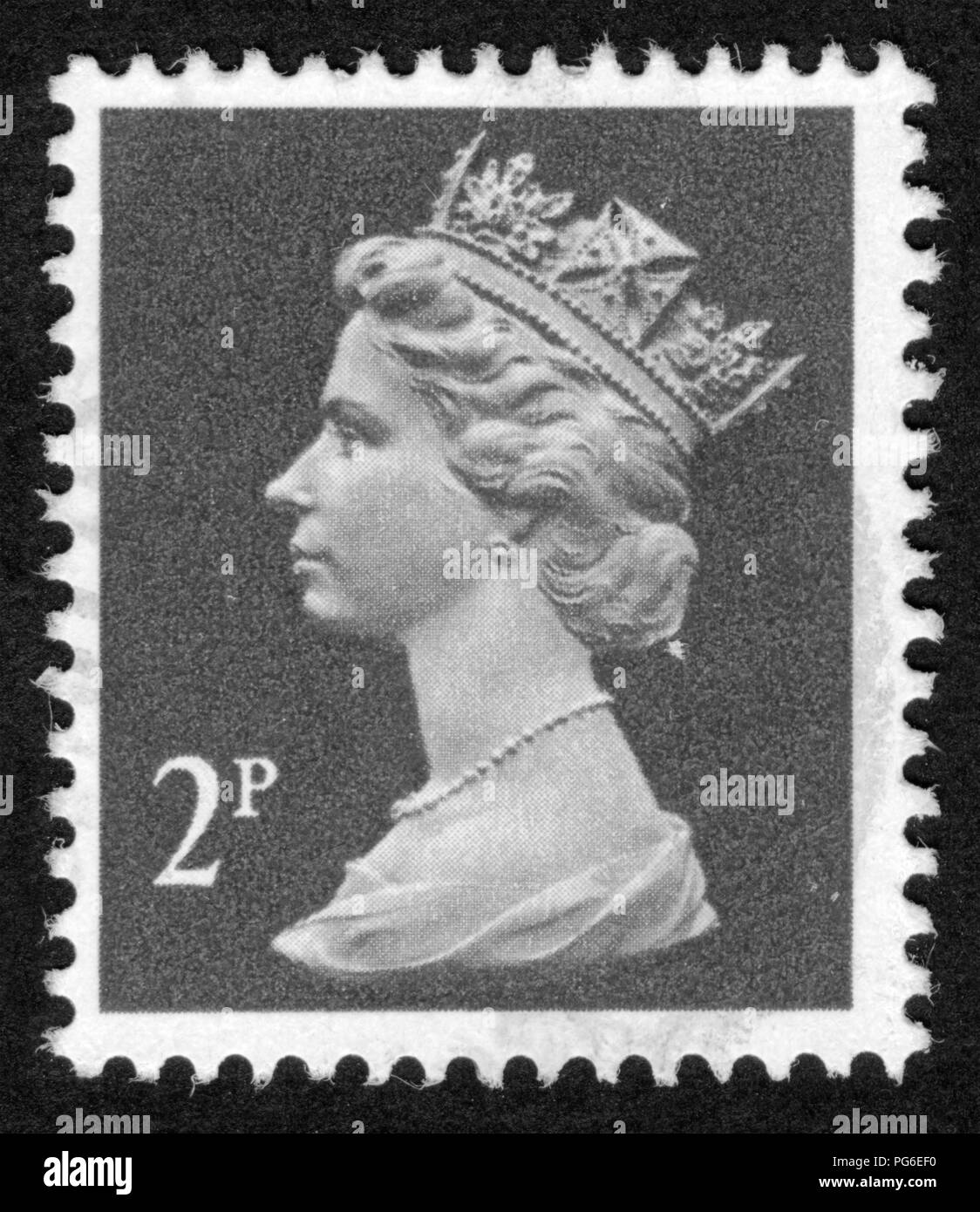 England stamp, Queen Elizabeth II, Heads of State , Queen Stock Photo Alamy