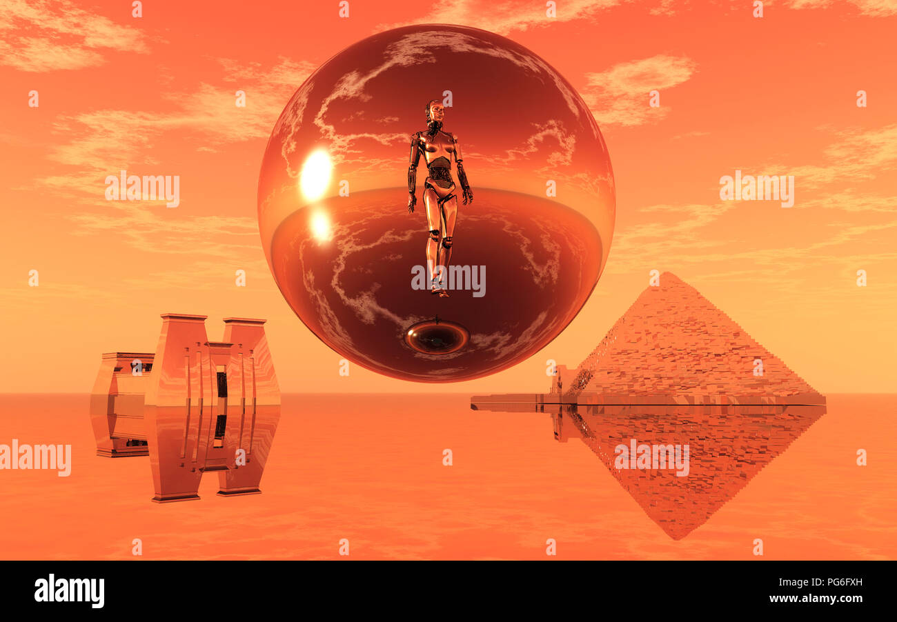 Time & Space Traveller Stock Photo Alamy