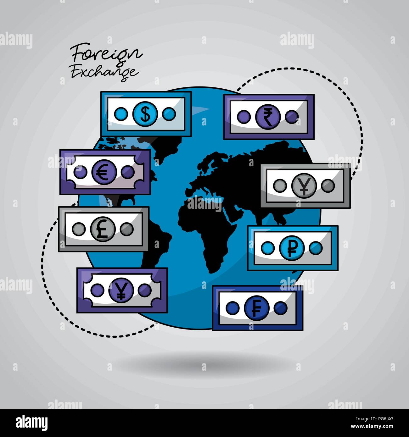 foreign exchange card Stock Vector Image & Art Alamy