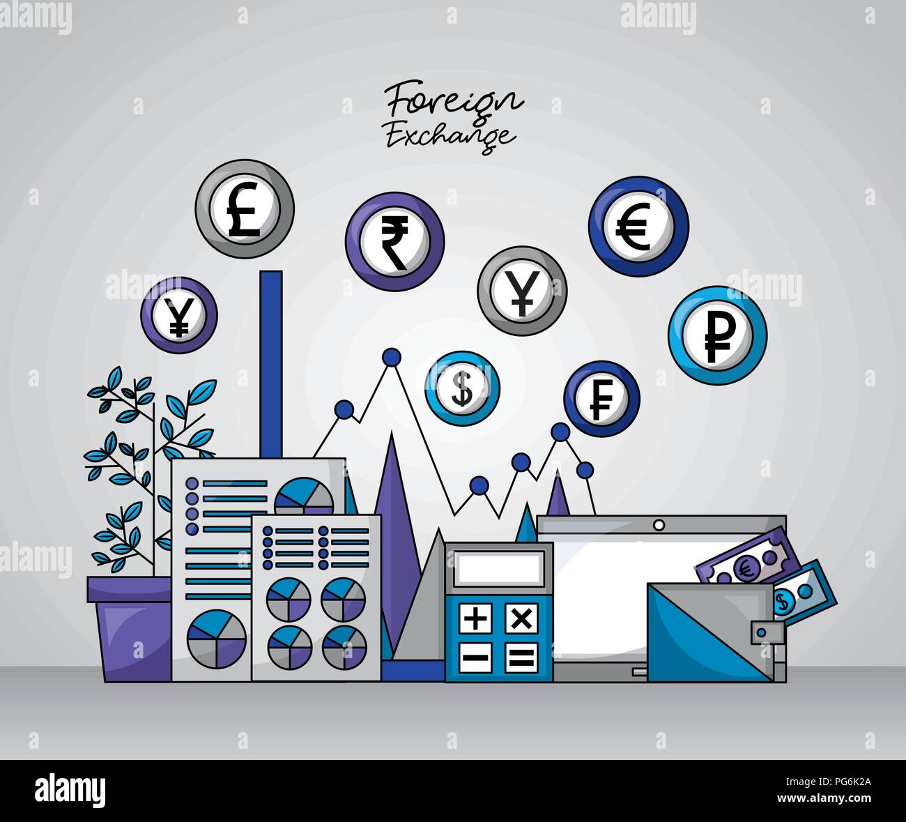 foreign exchange card Stock Vector Image & Art Alamy
