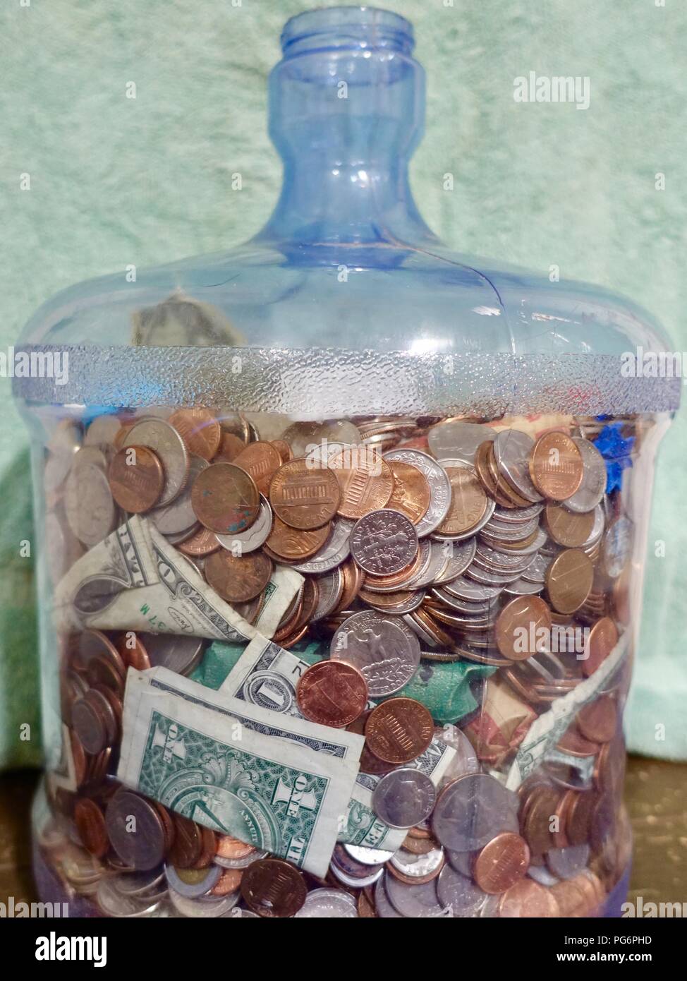 Ever Wonder How Much Money A 5gallon Water Jug Holds?