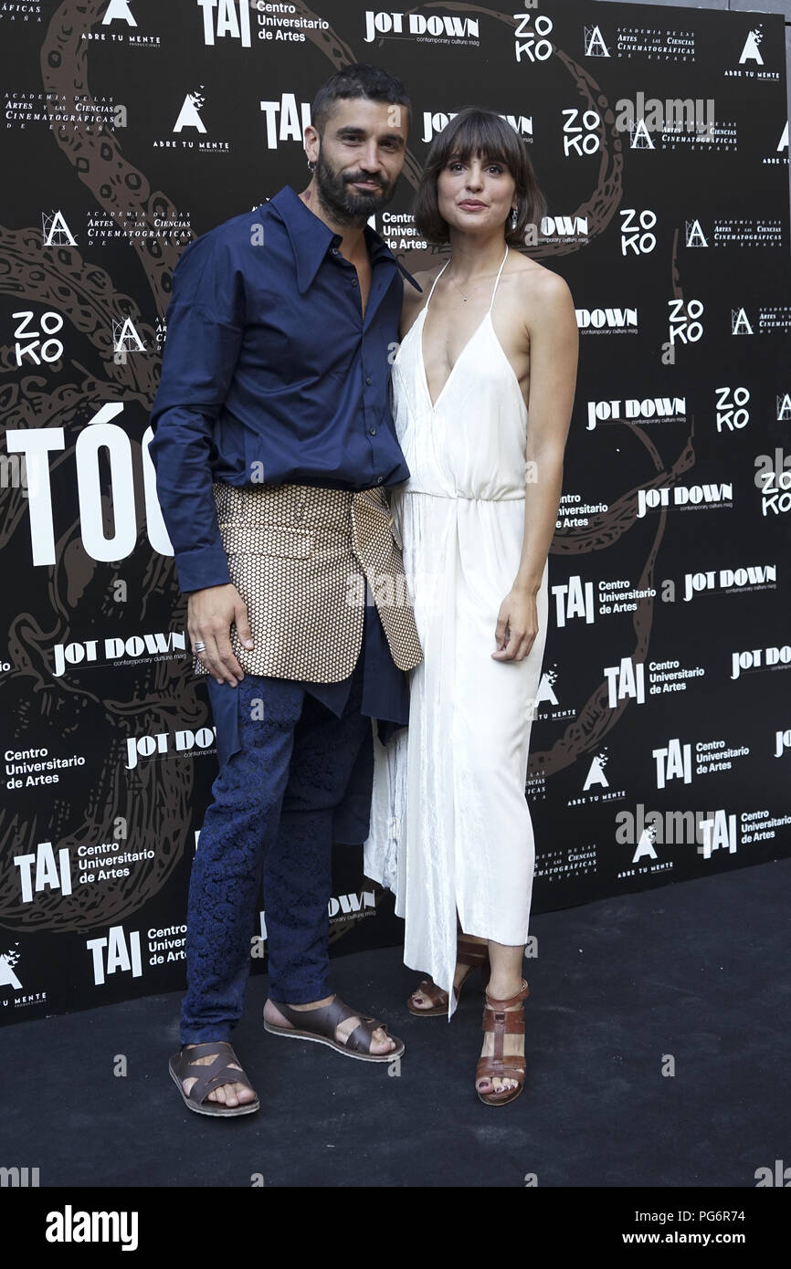 Tocate Premiere In Madrid Spain Featuring Alex Garcia Fernandez Veronica Echegui Where Madrid Spain When 23 Jul 18 Credit Oscar Gonzalez Wenn Com Stock Photo Alamy