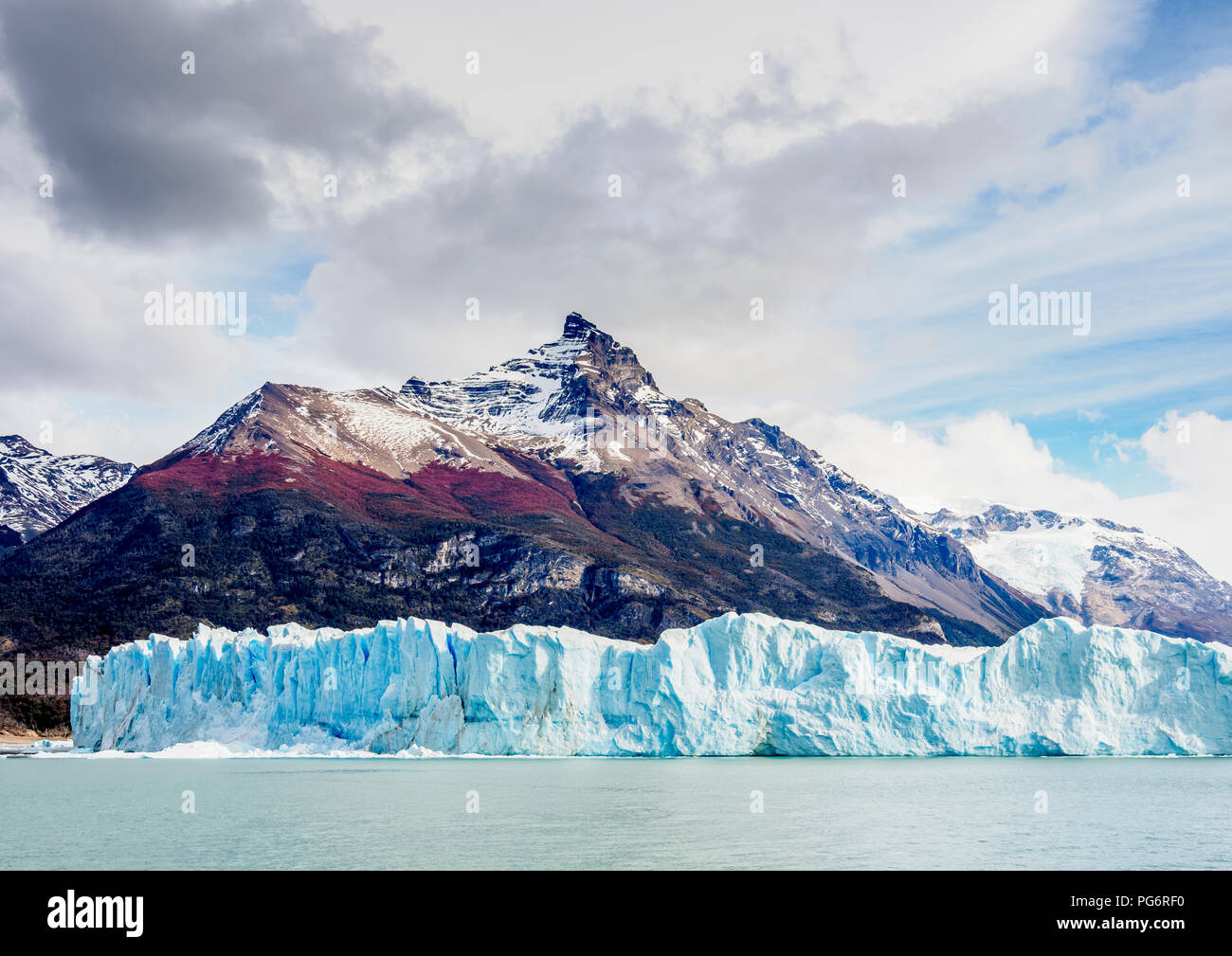 Perito Moreno Glacier, Los Glaciares National Park, Santa Cruz Province, Patagonia, Argentina Stock Photo