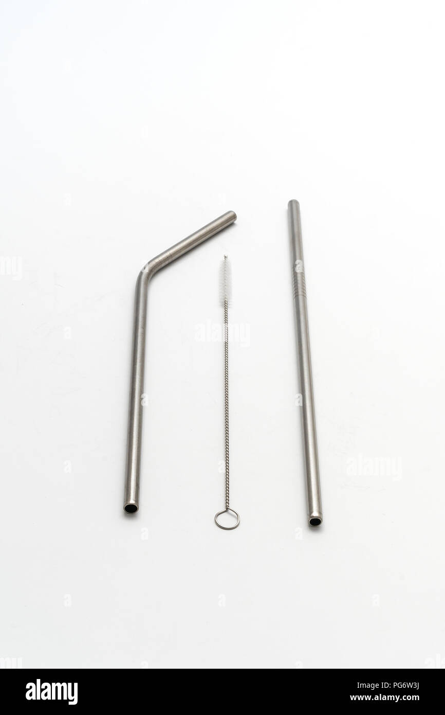 Metal straws are popular today to help offset the pollution