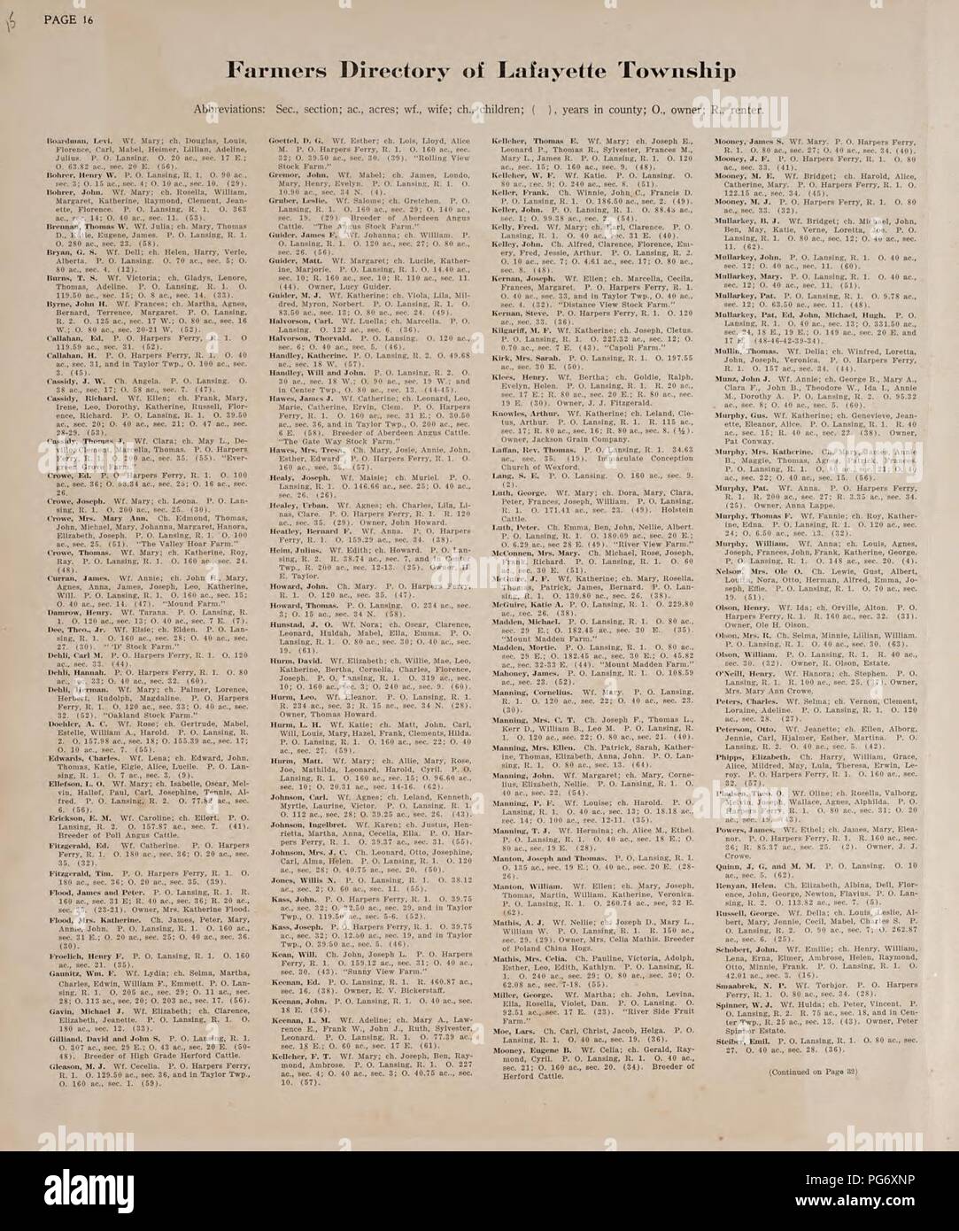 Atlas of Allamakee County, Iowa containing maps of townships of the county, maps of state