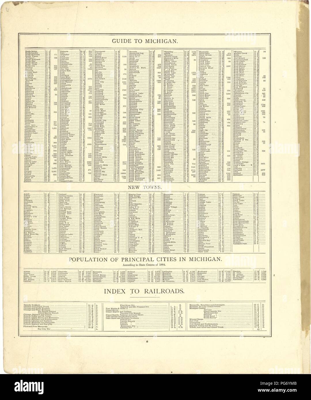 Atlas of Genesee County, Michigan containing maps of every township in the county, with