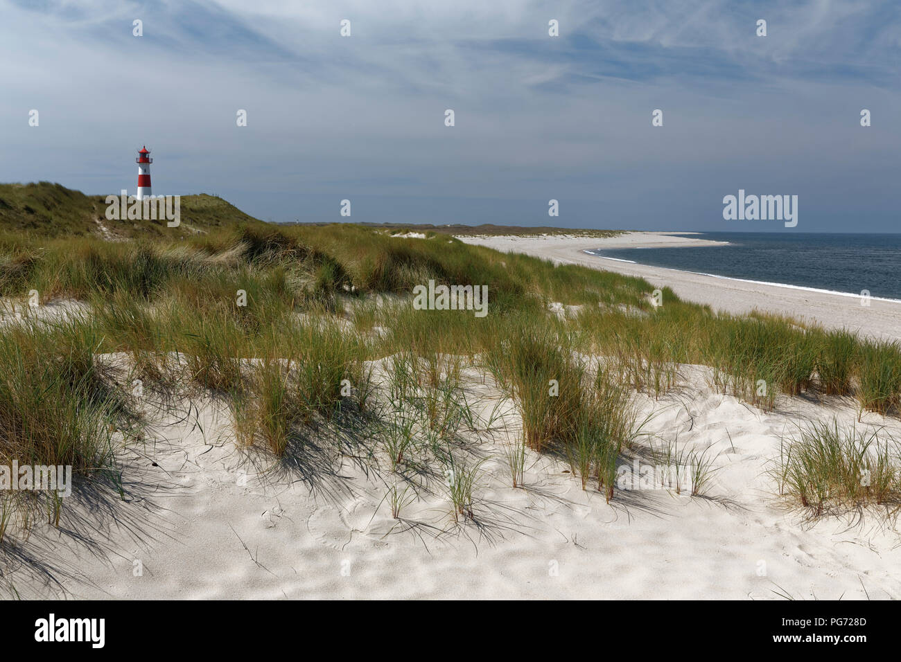 Germany, North Frisia, Sylt, Lighthouse List East Stock Photo