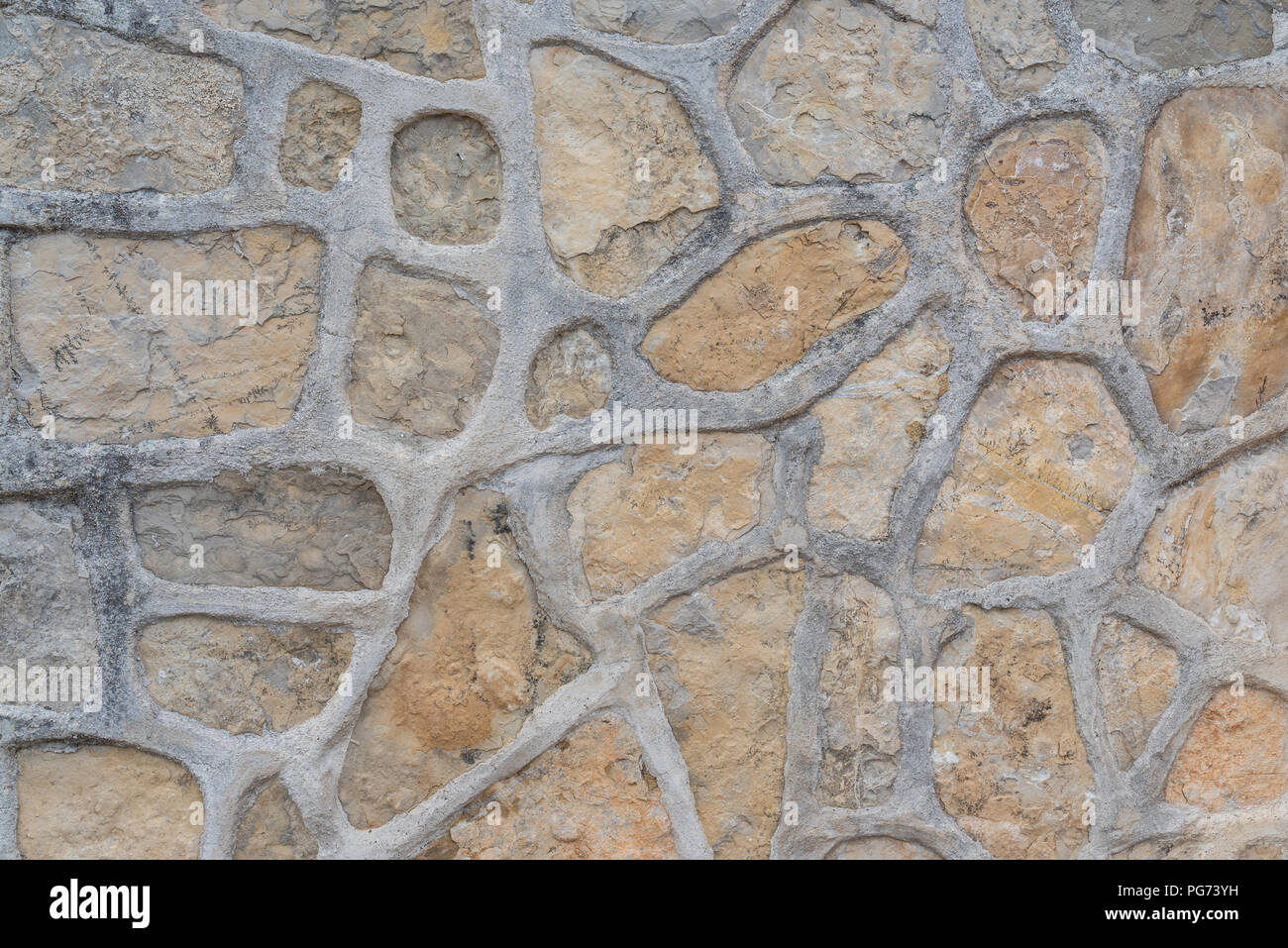 stone wall background texture Stock Photo