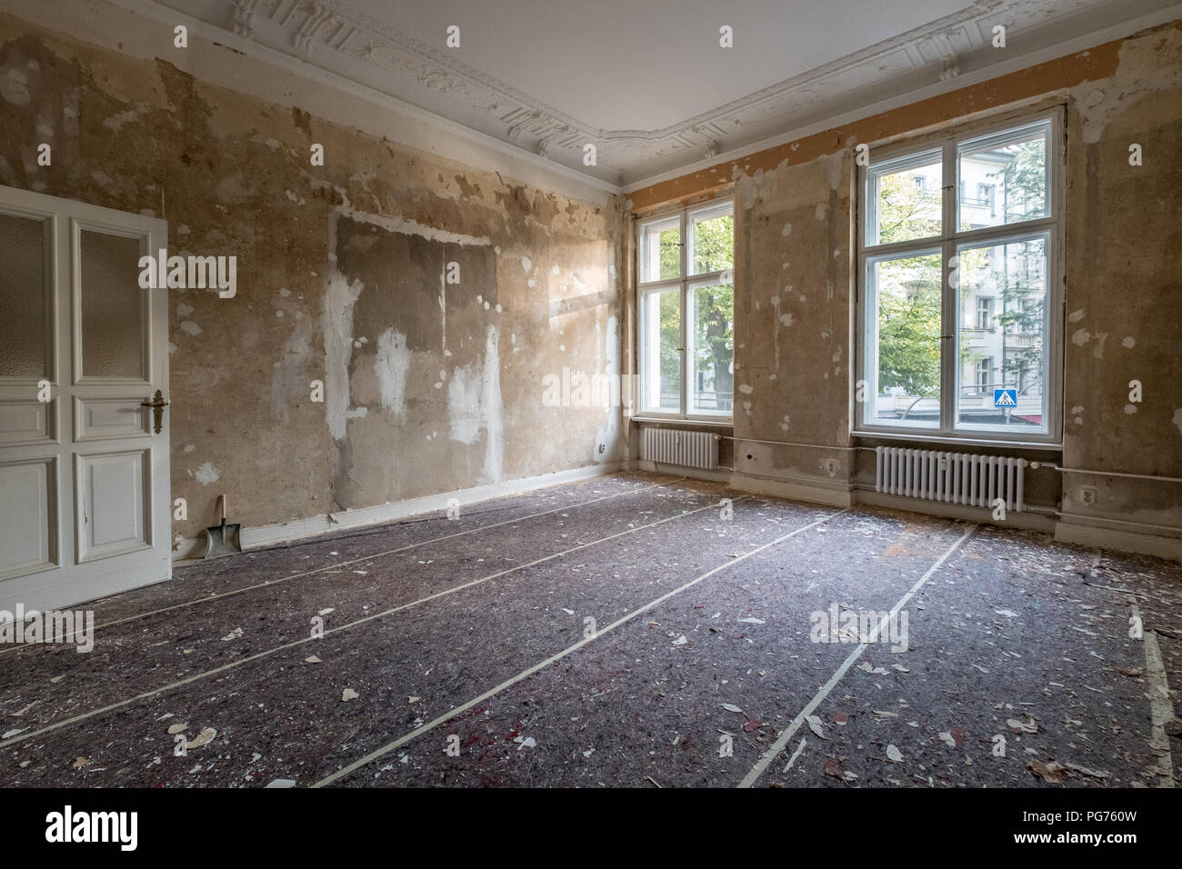 home renovation - old apartment room during restoration or ... - Eco Old Apartment Renovation