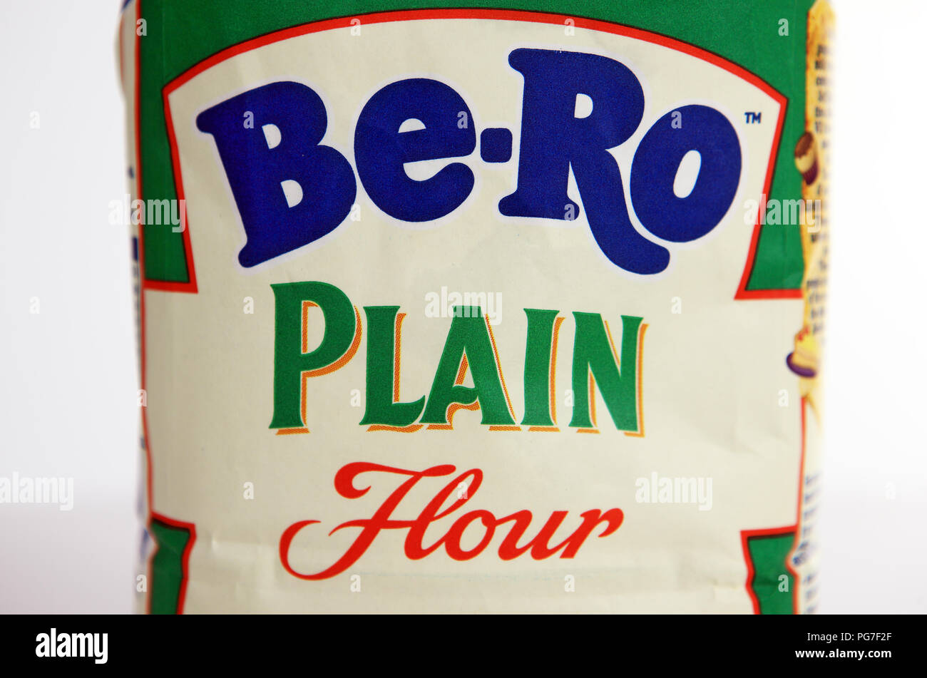 Be-Ro plain flour Stock Photo