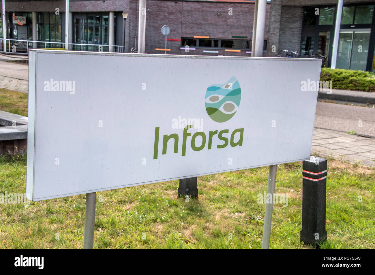 Billboard From Inforsa Forensic Psychiatric Clinic At Amsterdam