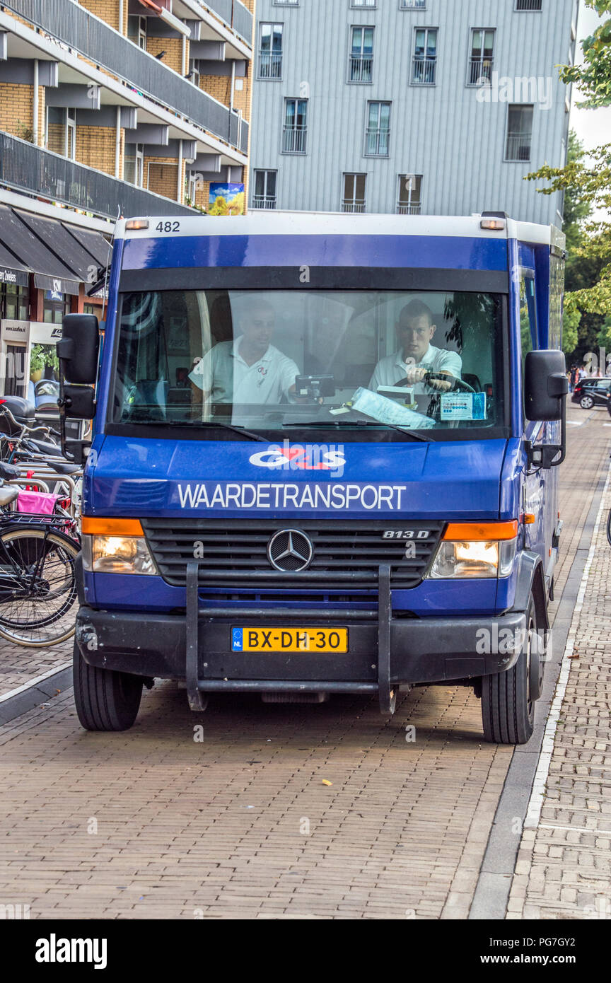 G4S Money Transport Van At Diemen The Netherlands 2018 Stock Photo