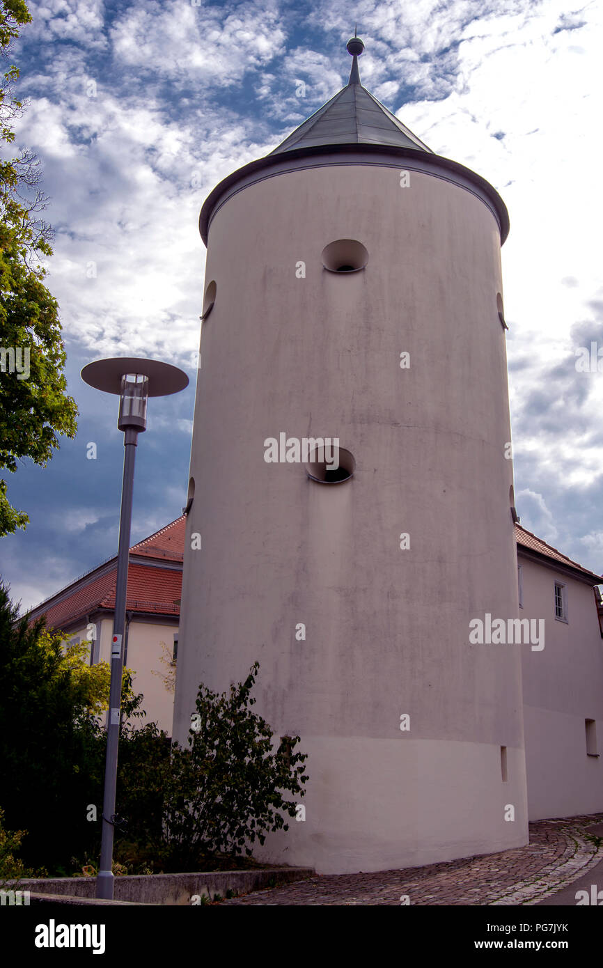 DE - Baden-Wurttemberg : Castle tower Stock Photo