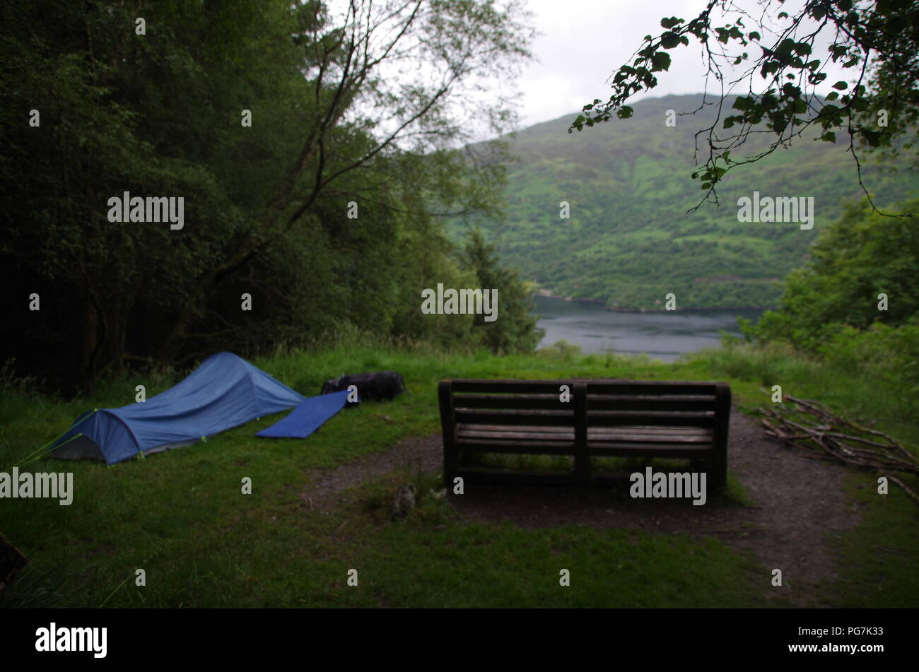 Camping Loch Lomond High Resolution Stock Photography And Images Alamy
