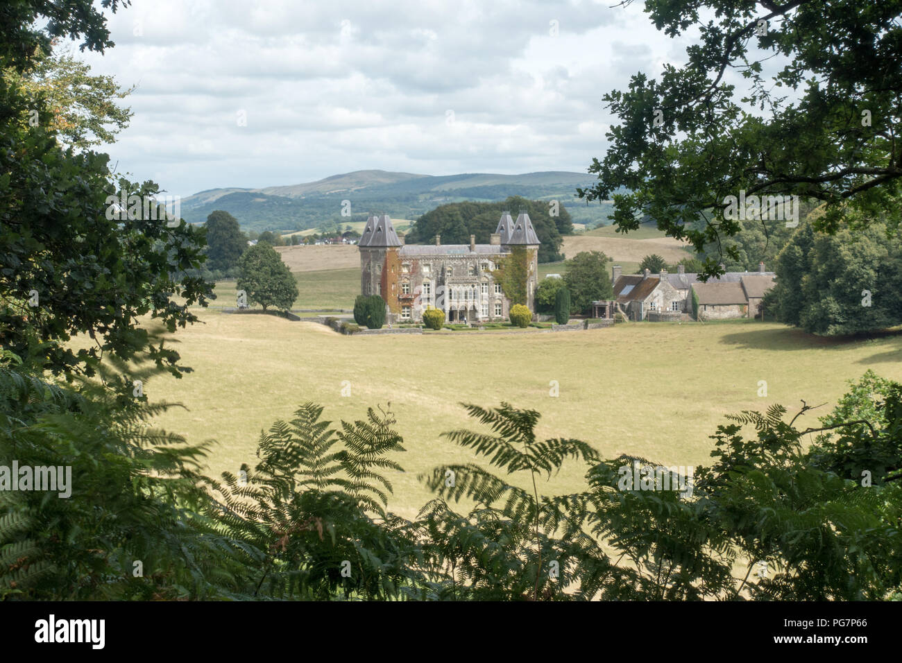 Newton house is a Gothic building, part of the Dinefwr estate in