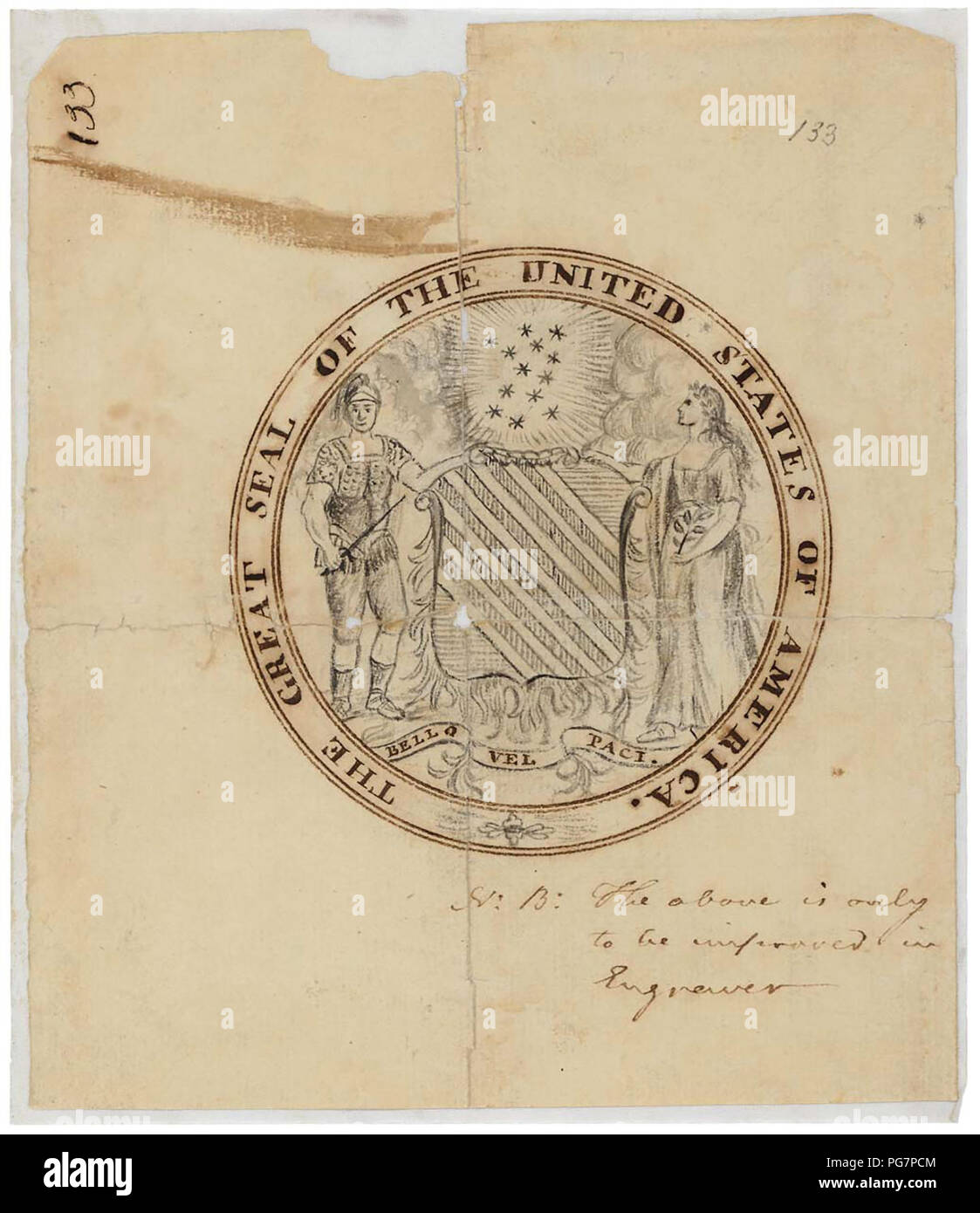 Obverse Of The Great Seal High Resolution Stock Photography and Images ...