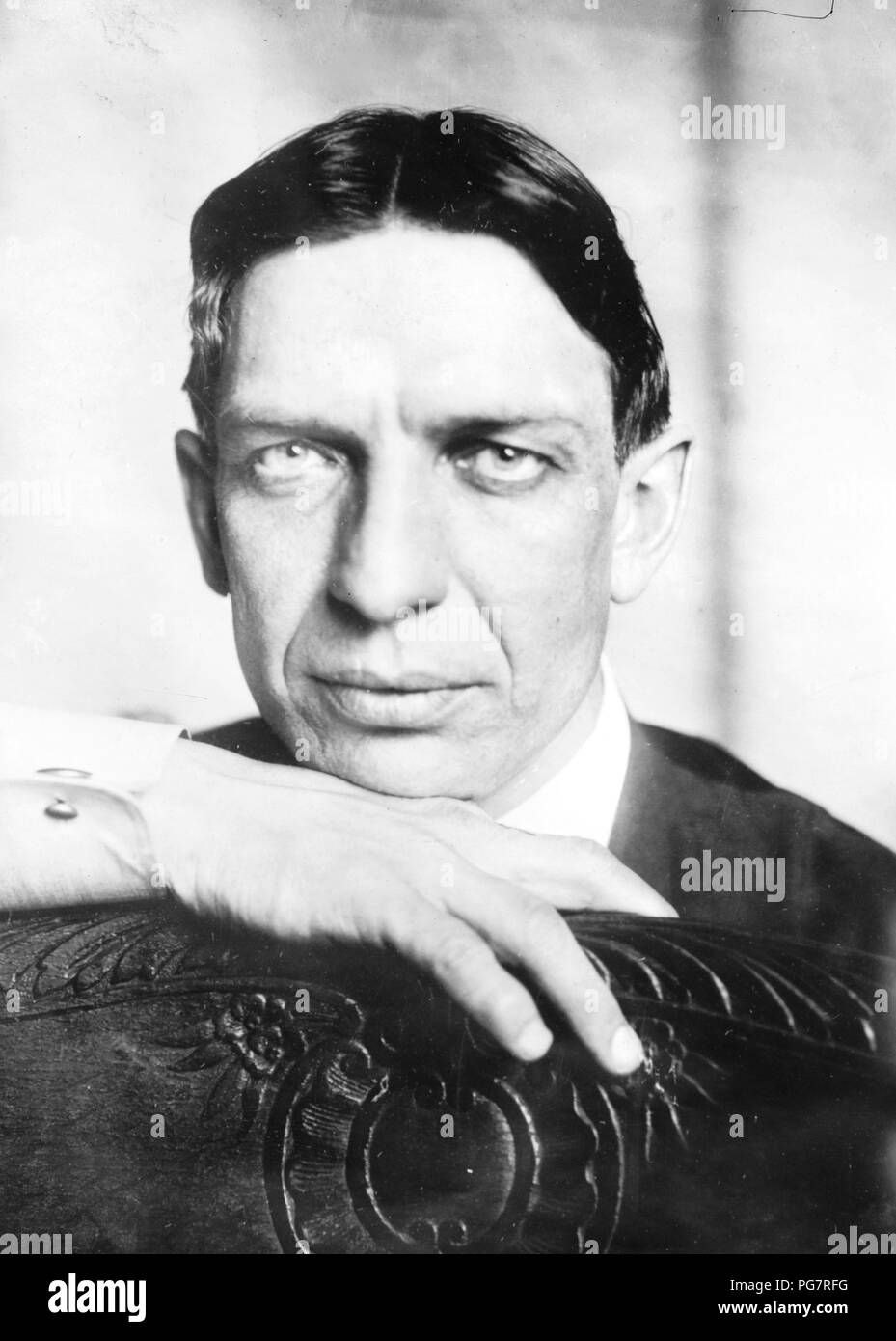 John R Gangel John Ganzel, front portrait Stock Photo - Alamy