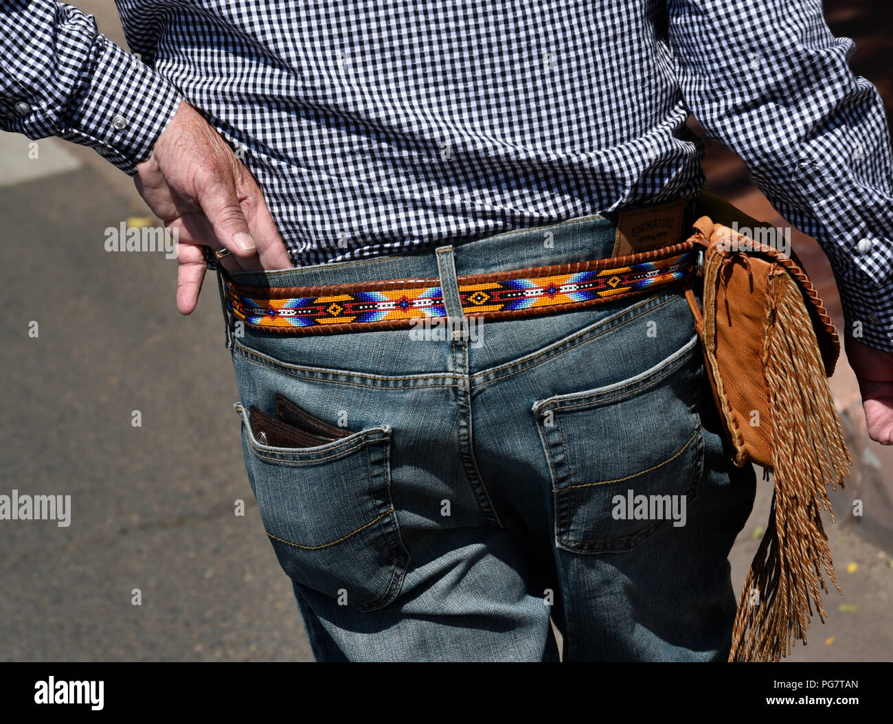 man belt pouch