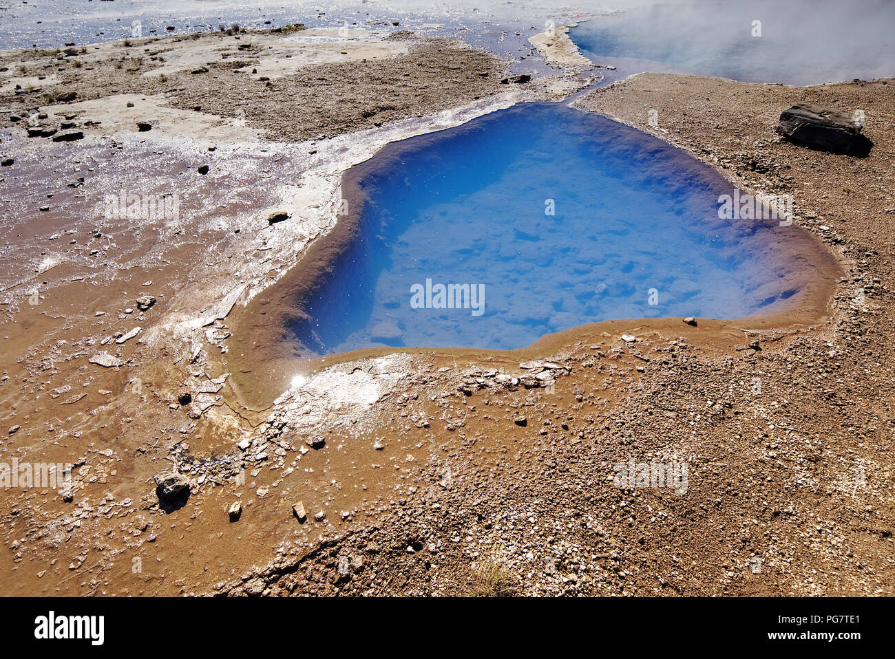 Geyser in Iceland Stock Photo - Alamy
