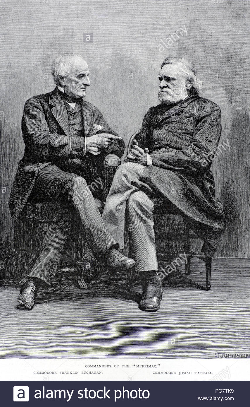 Commanders of the Merrimac during the American Civil War, Commodore