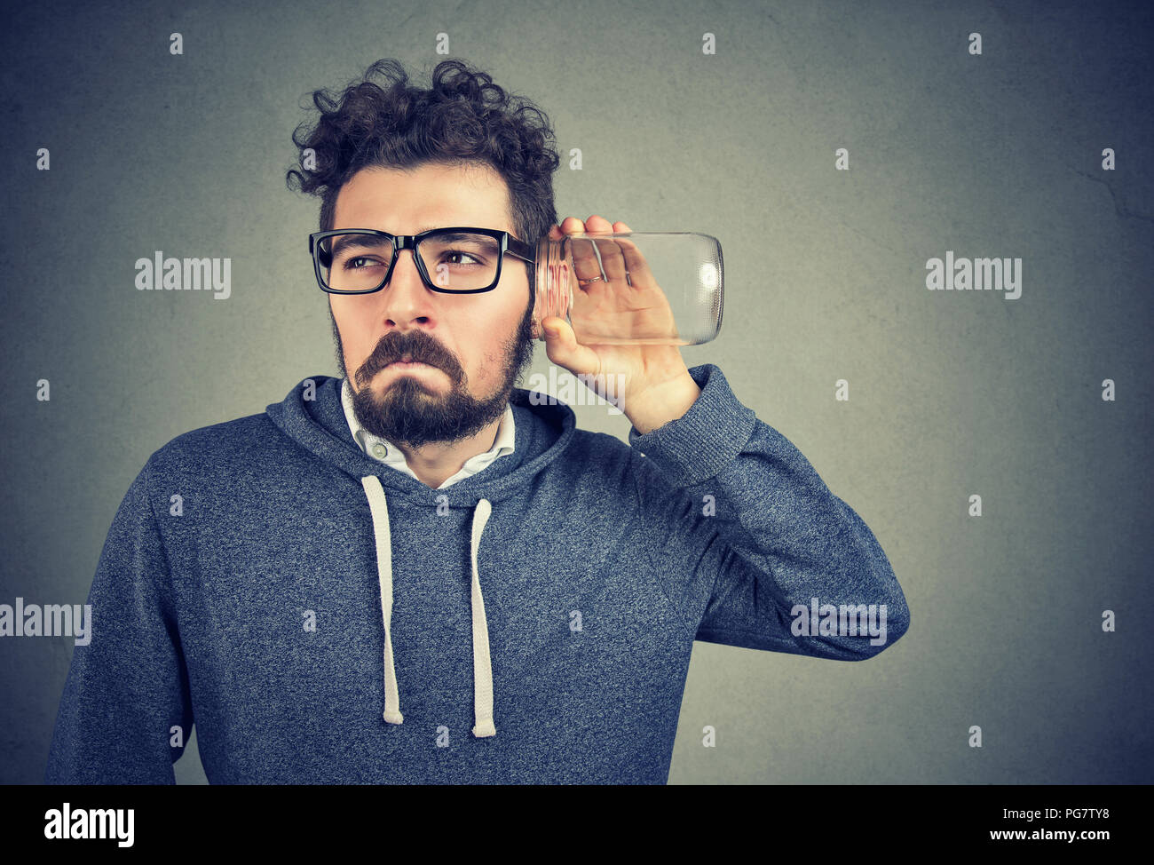 Listen to eavesdropping hires stock photography and images Alamy