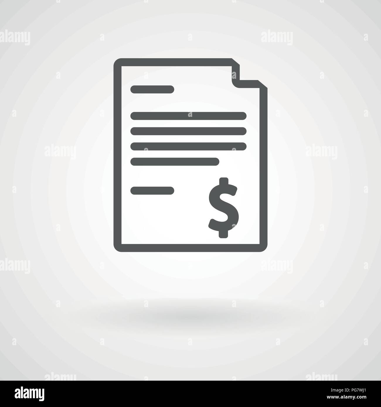 Invoice emblem hi-res stock photography and images - Alamy
