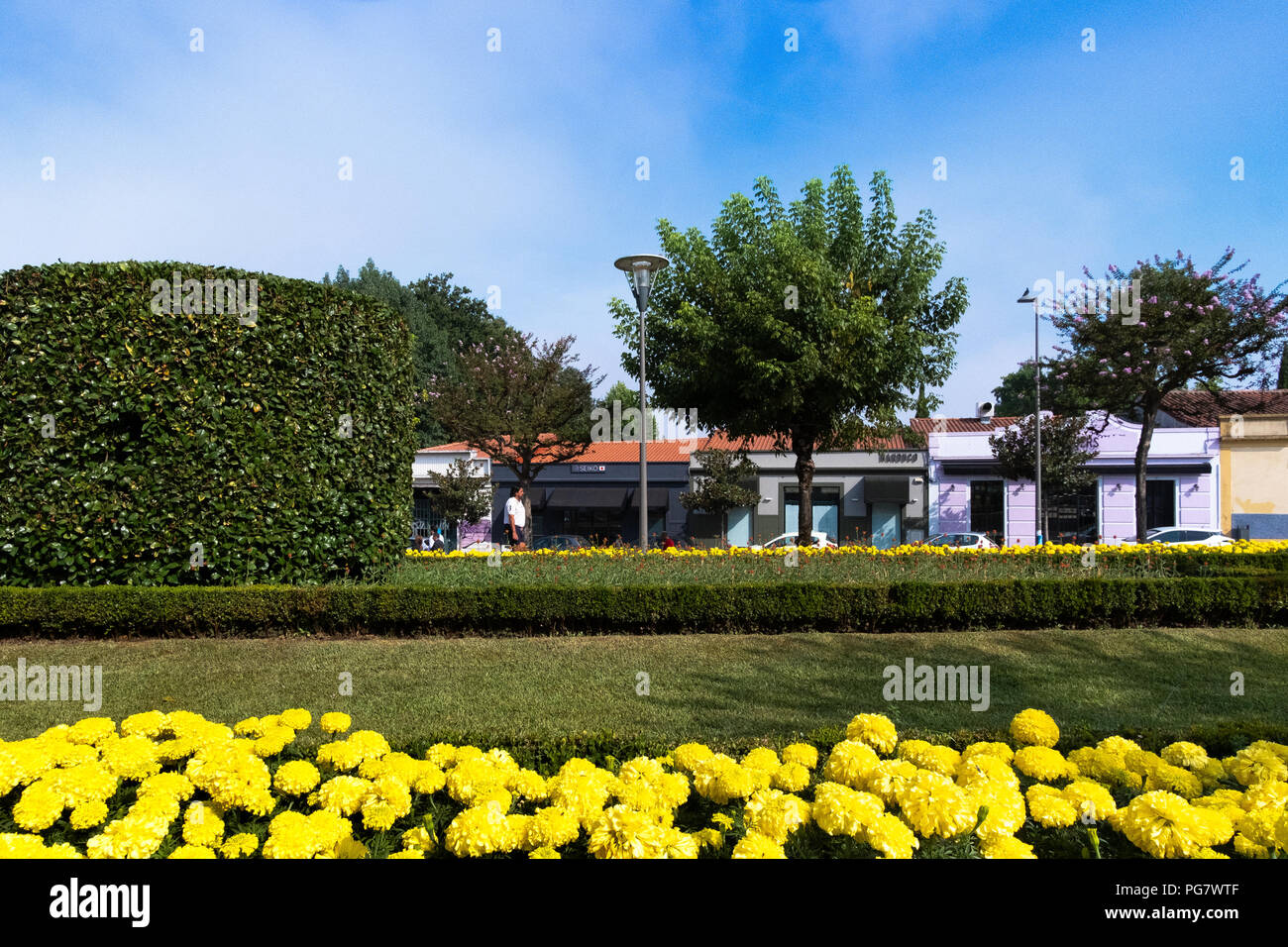 Gardens of Braga in the north region of Portugal, breathtaking views ...
