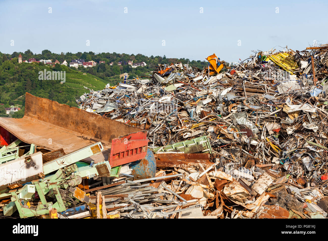 Germany, Stuttgart, landfill Stock Photo Alamy