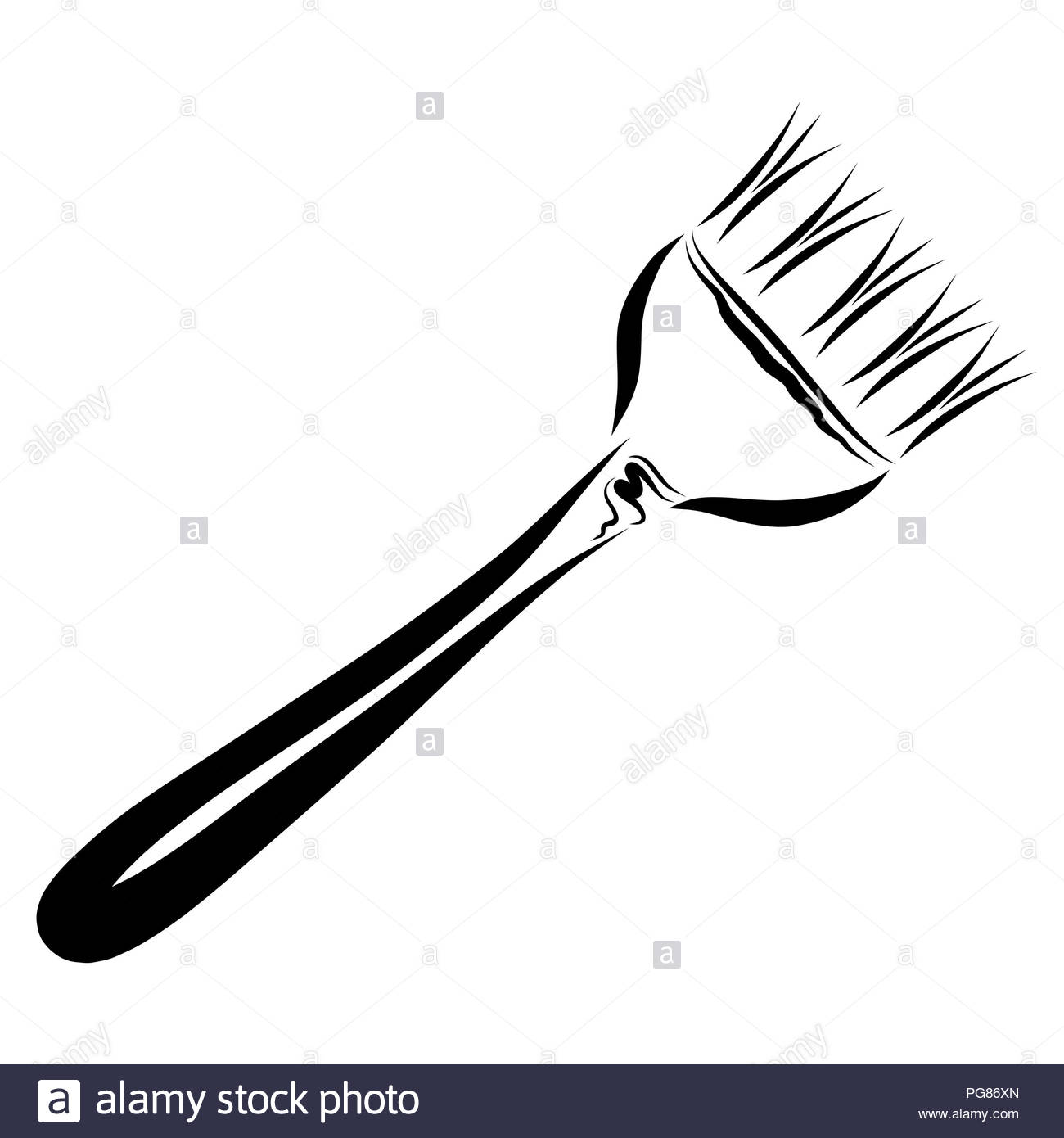 Paint Brush Hair Black and White Stock Photos & Images - Alamy Paint Brush Hair Black and White Stock Photos & Images - Alamy