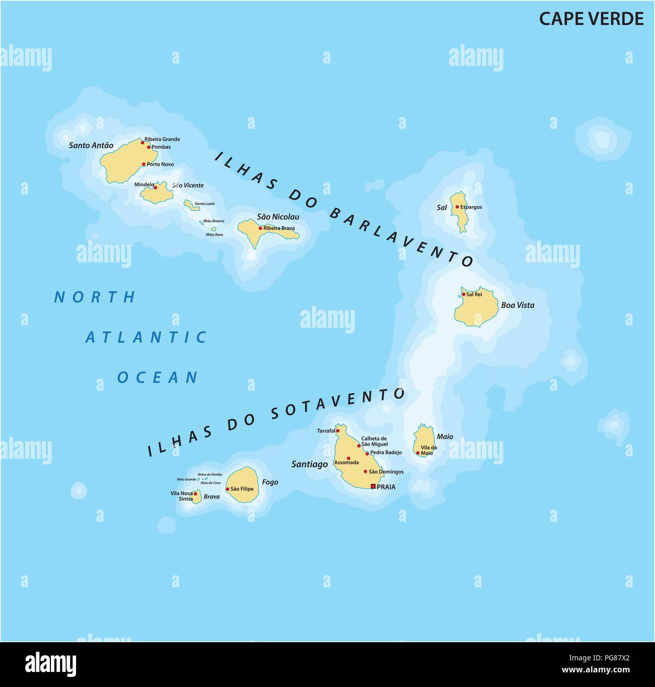 Outline Map Cape Verde Stock Vector Images Alamy Outline Map Cape Verde Stock Vector Images Alamy