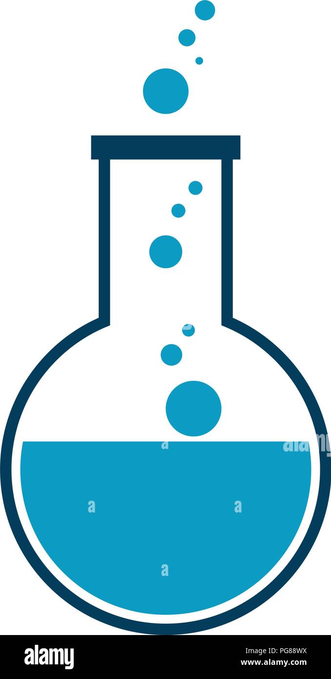 laboratory tube test flask vector illustration design Stock Vector ...