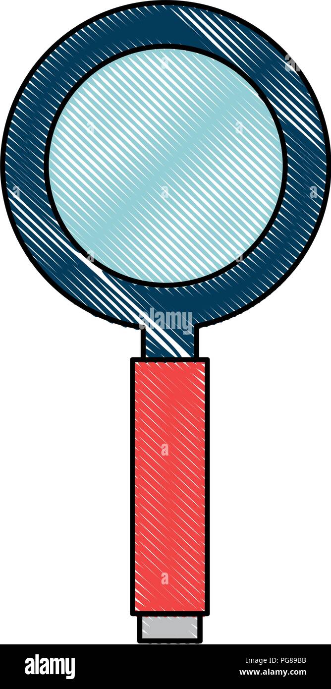search magnifying glass icon vector illustration design Stock Vector ...