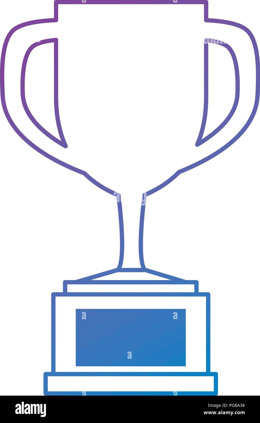 trophy cup isolated icon Stock Vector Image & Art - Alamy