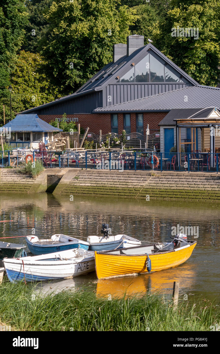 The River Arun, Arundel, West Sussex, UK. Stock Photo