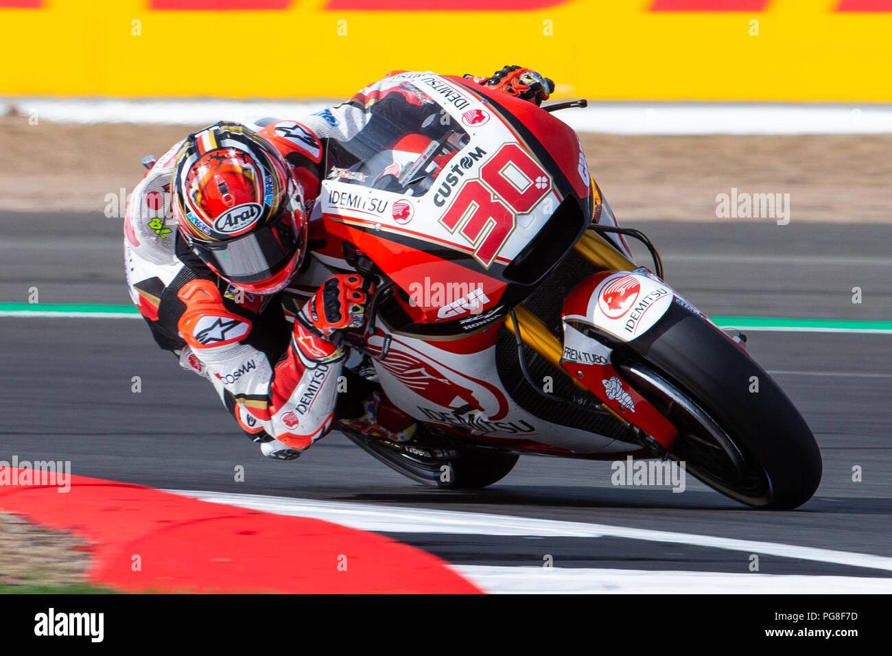 Silverstone Race Circuit Northamptonshire Uk 24th Aug 18 Gopro British Grand Prix Motogp Friday Free Practice Lcr Honda Rider Takaaki Nakagami On His Honda Rc213v 17 Credit Action Plus Sports Alamy Live News