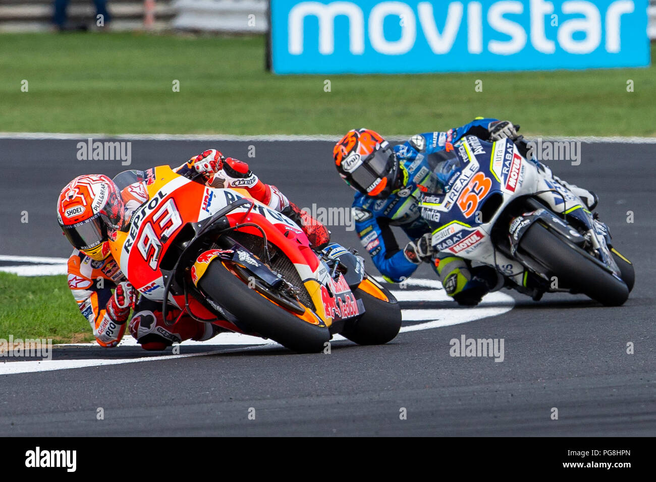 Practice ahead gopro british grand prix motogp silverstone hi-res stock photography and images